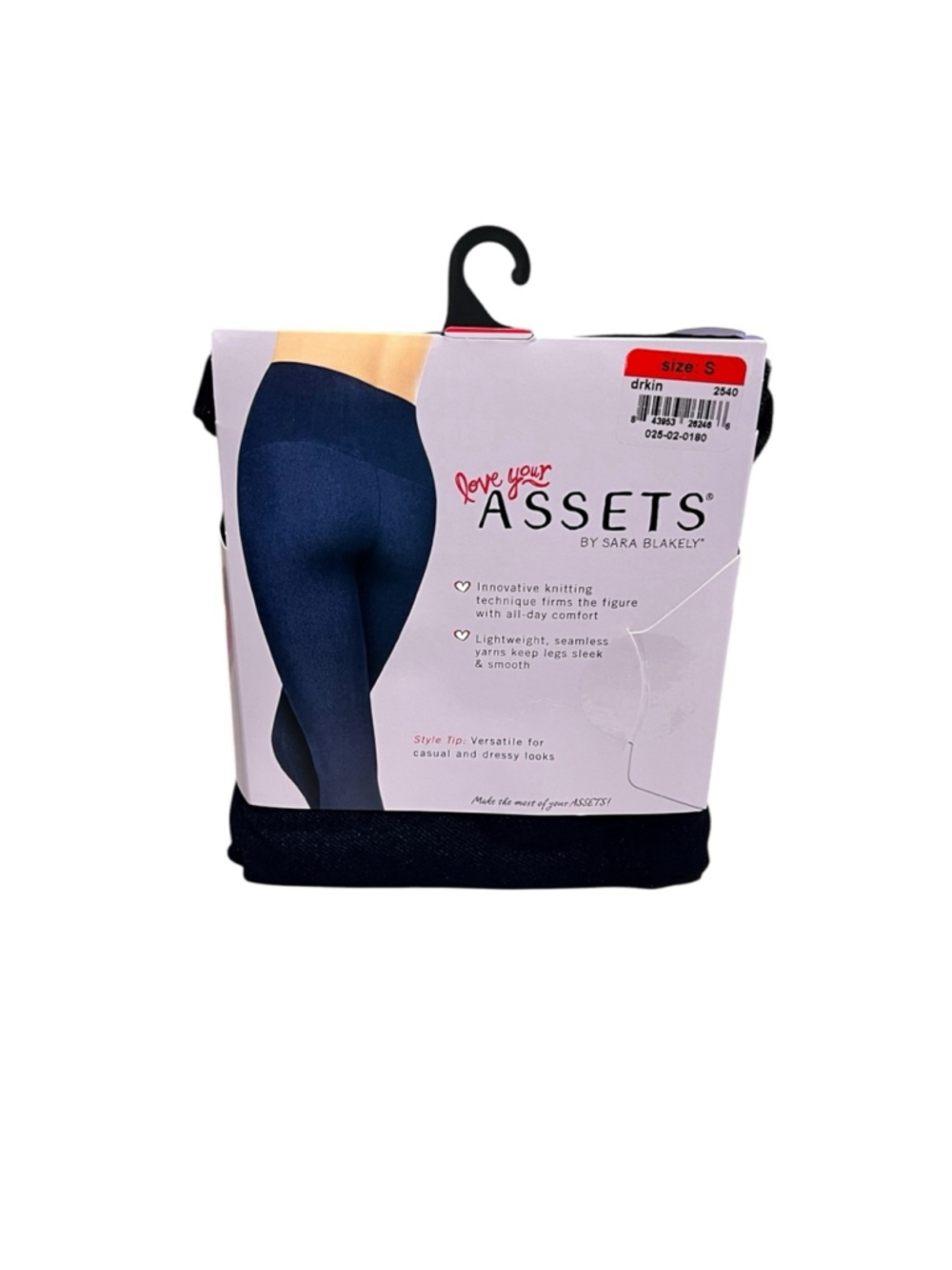 Women's Love Your Assets Leggings Size S Blue Denim Wash Seamless SPANX NWT New